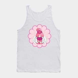 ARIES FLORAL GNOME- HOROSCOPE GNOME DESIGNS BY ISKYBIBBLLE Tank Top